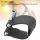 Ligature de saxophone ténor noir PU, vis réglable 6
