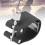Ligature de saxophone ténor noir PU, vis réglable 8