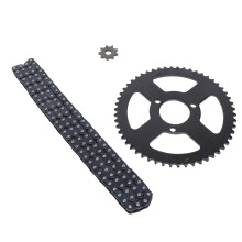 Stahl Motorradkettensatz & Ritzelsatz 9Z vorne 54Z hinten 120 Glieder für Motorräder