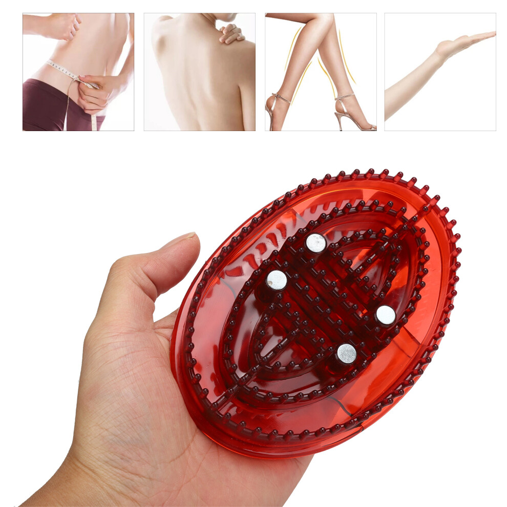 Essential Oil Meridians Massage Brush Whole Body Relaxation Massage Brush with Magnet