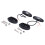 Paire de Rock Lights 9 LEDs IP68 blanc 70x35mm 1