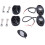 Paire de Rock Lights 9 LEDs IP68 blanc 70x35mm 15