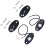 Paire de Rock Lights 9 LEDs IP68 blanc 70x35mm 14