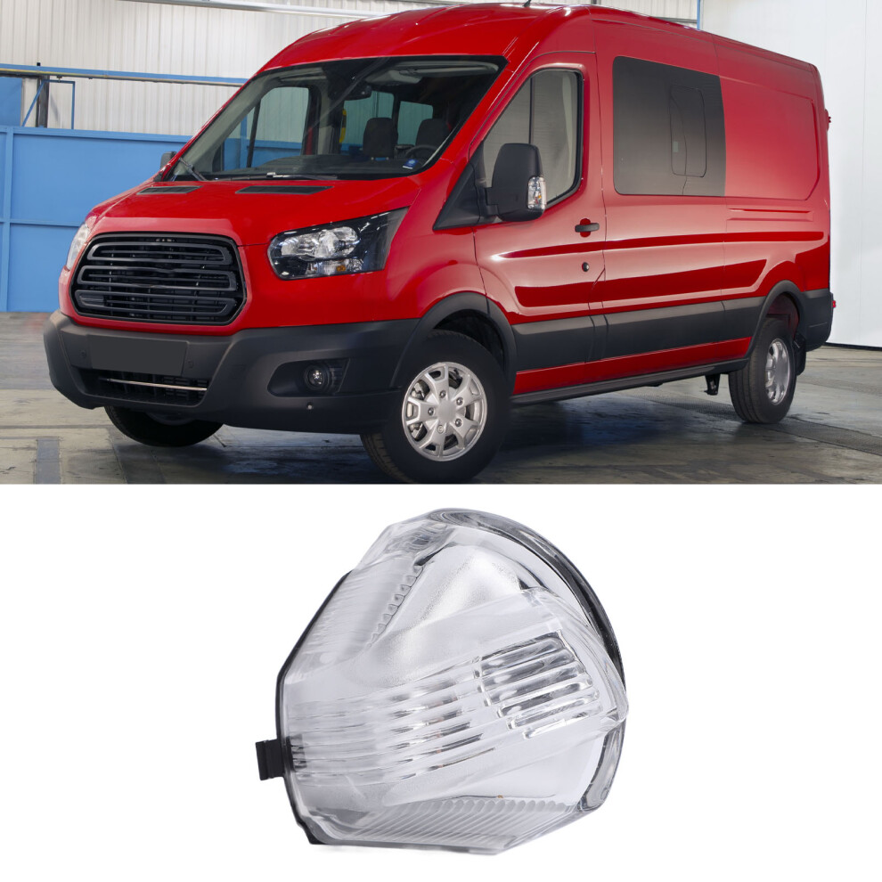 Side Mirror Turn Signal Lens Enhanced Safety Anti Scratch Rearview Mirror Indicator Housing For Transit Tourneo Right (Bk21 13B Light 5031322848334