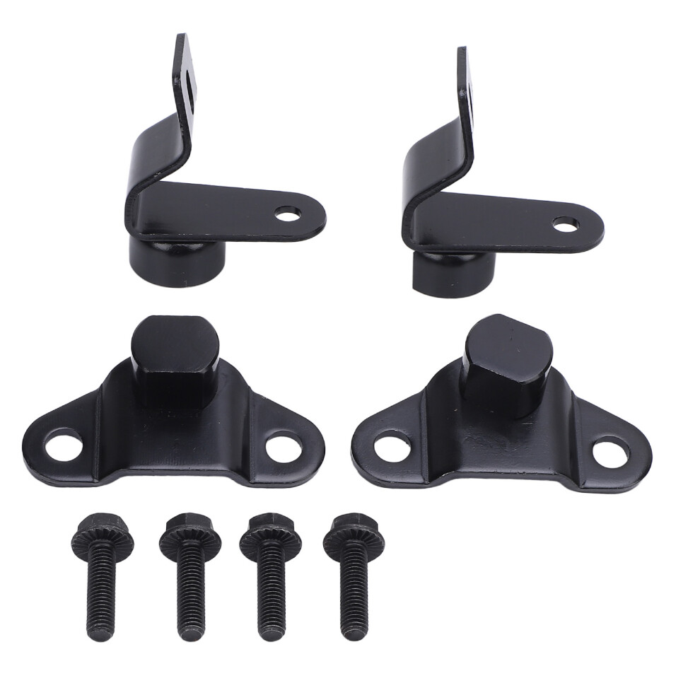 8 Pcs Tailgate Hinge Kit Metal High Strength Long Lasting Easy Install 15074252 For H1 H2 H3 9301322848259