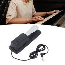Sustain Pedal Electronic Keyboard Piano Replacement Accessories with Polarity Switch for MIDI Synthesizer