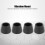 Piede centrale 4 pezzi antivibranti 45/35/30mm 11