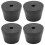 Piede centrale 4 pezzi antivibranti 45/35/30mm 1