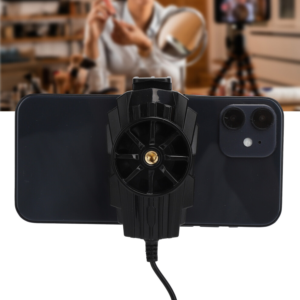 G6 Mobile Phone Cooler Radiation Portable Phone Cooling Fan Heat Sink for Game Live