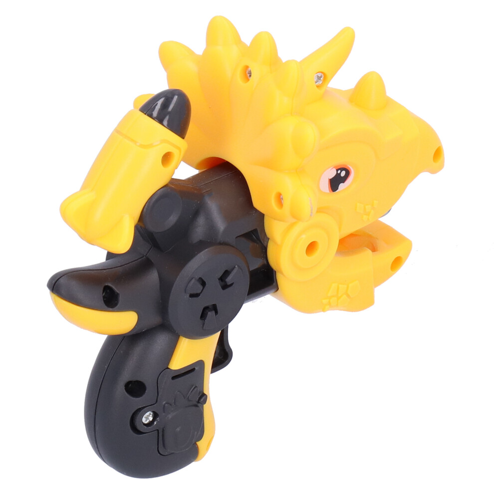 Cartoon Dinosaur Projection Toy Children Kids Toddler Projection Toy with Light SoundYellow