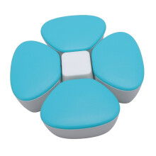 Distributeur de lait en poudre pour bébé 4x180ml 15x15x5 cm Vert