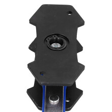 Bleu pivotant à 360 écarteur à piston calibre 115x55mm