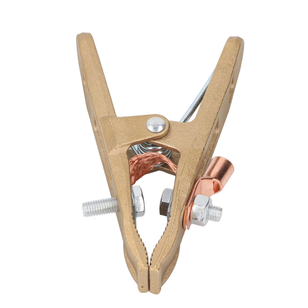 Grounding Clamp 500A Brass High Power A Shaped Ground Clamp For Mig Mma Tig Arc Welding 8491322854594