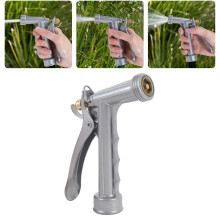 Buse de tuyau d'arrosage en alliage de zinc, réglable, norme UE