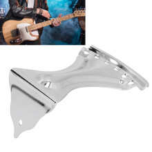 Queue de cheval pour guitare à 6 cordes en métal argenté 1275 cm