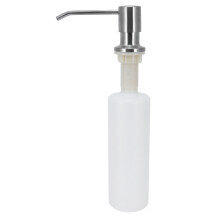Dispenser di sapone SS-350 in acciaio inox 350 ml 155x55 mm