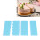 4PCS Cake Scraper Cake Decorating Comb Icing Smoother Cream Scraper Fondant Icing Tools 14