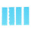 4PCS Cake Scraper Cake Decorating Comb Icing Smoother Cream Scraper Fondant Icing Tools 2