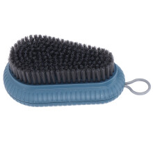 Spazzola scrub in ABS 14x7x1,5 cm blu, 82 g impugnatura morbida