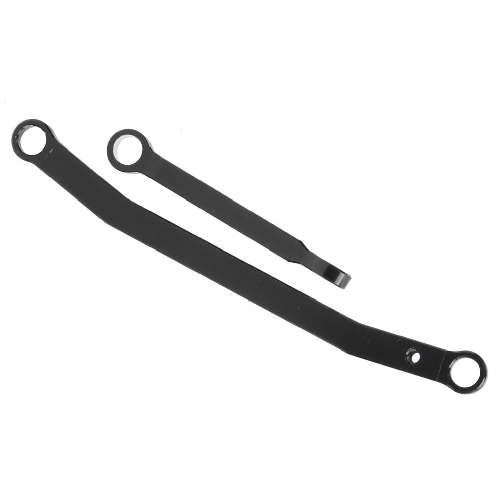 Aluminum Alloy Steering Linkage Tie Rod For 1/24 Axial Scx24 90081 Rc Crawler Car Partsblack 7901322859129