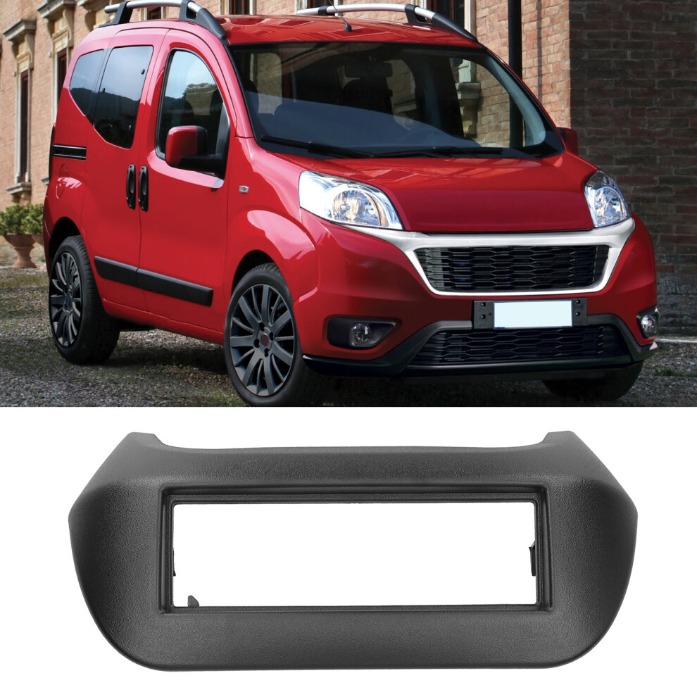 1Din Stereo Radio Fascia Dvd Audio Navigation Panel Frame Fit For Fiat Fiorino/Qubo 2008+ 4911322862374