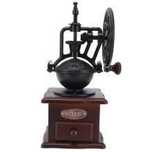 Moulin à café manuel au style vintage 1 oz 24 cm tel que montré