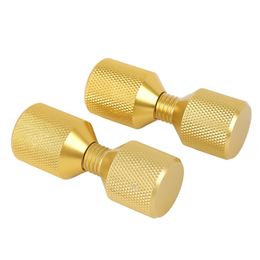 2Pcs 2 Hole Flange Alignment Pins Aluminium 1Â1/8In Flange Double Hole Pins Set For 0.5 To 14In 150Lb Flanges Golden 7691322863980