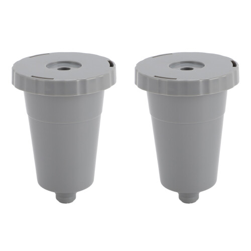 2 pezzi Filtro per capsule di caffè riutilizzabile, SUS, 2,54 oz 2