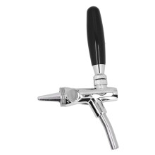 Robinet de tirage à bière à longue tige, filetage de 3 cm, 18,7 oz, inox