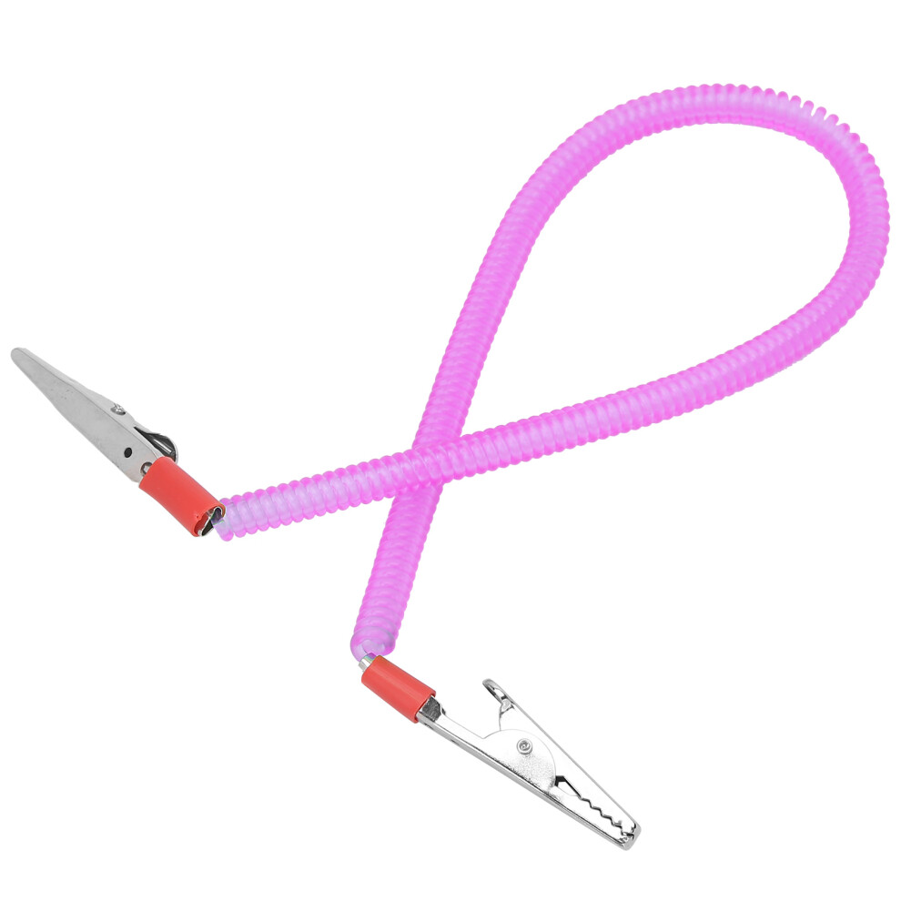 Professional Dental Bib Clip Portable Plastic Elastic Napkin Clip Holder Oral Care ToolPurple