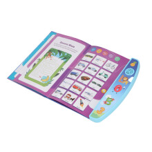Livre électronique bleu pour enfants 25x22x2 cm, 3xAA
