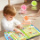 Libro elettronico per bambini blu 25x22x2 cm, 3xAA 9