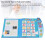 Libro elettronico per bambini blu 25x22x2 cm, 3xAA 10