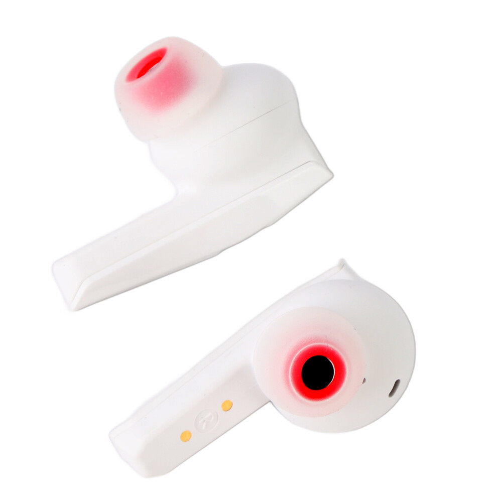 True Wireless Earbuds Portable Stereo Earphones Built In Mic Bt 5.4 Noise Cancelling Sports Headphones With Fast Charging White 8751322868312