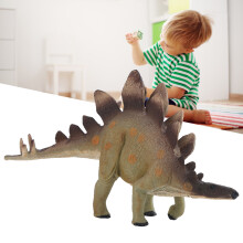 Modello statico di dinosauro in PVC, ornamento 16,5x10x4 cm
