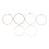 CP-1048/1150/1252 1 set 6-String 98cm oro 12