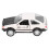 Modellino di auto con porte apribili, Pull-Back 8,5x4x2,5 cm 1