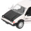 Modellino di auto con porte apribili, Pull-Back 8,5x4x2,5 cm 11