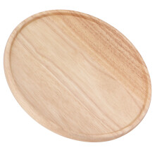 Wooden NoPainted Pizza Plate Heat Resistant Serving Tray Tableware Home Restaurant Serving Dish