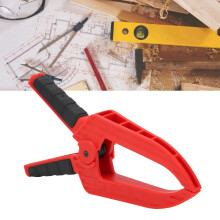 Spring Clamp with Long Flat Nose Plastic Fixing Clamp Woodworking Fixture Accessory2in Opening 50mm
