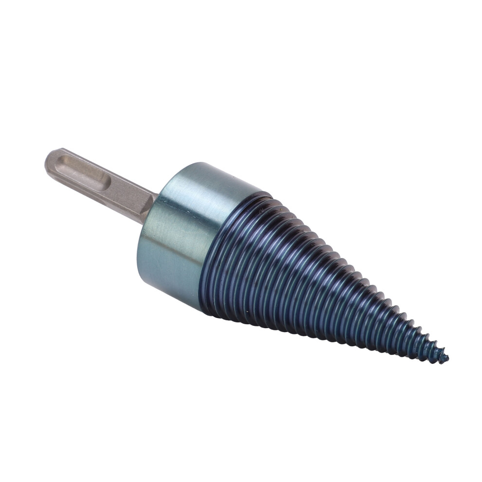 Firewood Split Drill Bit Square Shank Blueplated Screw Cone Head Drilling Accessories 42Mm 4911322870645
