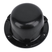Capuchon de ventilation ABS noir, résistant aux odeurs pour remorque