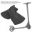 M365/PRO Garde-boues noirs à queue de poisson 9,5  7 cm, 25 g 9