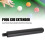 Prolongateur de queue de billard en aluminium de 8,0 po 4