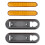 Cache-roue arrière M365/PRO/PRO2 9,9x2,9 cm Couleur 1