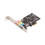 Scheda audio PCI-E a 6 canali CMI8738 nera 14