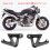 Support de phare CB900 CB400 VTEC 1 paire noir 6