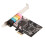 Scheda audio PCI-E a 6 canali CMI8738 nera 11