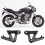 Support de phare CB900 CB400 VTEC 1 paire noir 10