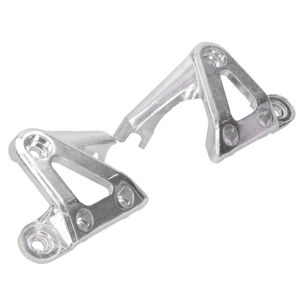 Pair Of Headlight Bracket Mounting Holder Fit For Honda Hornet 900 Cb900 919 Cb400 Vtec 1 2 3 4Silver 7641322875247